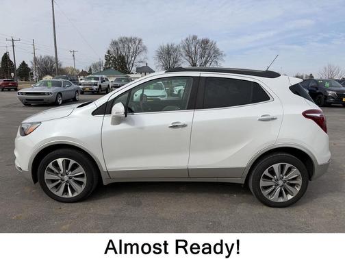 White Frost Tricoat 2019 Buick Encore Preferred