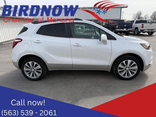 White Frost Tricoat 2019 Buick Encore Preferred