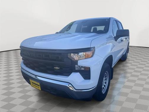 Summit White 2023 Chevrolet Silverado 1500 WT