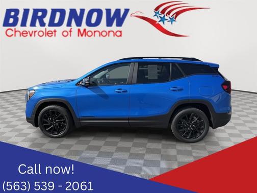Blue 2024 GMC Terrain SLE