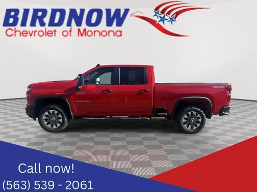 Red Hot 2024 Chevrolet Silverado 2500 Custom