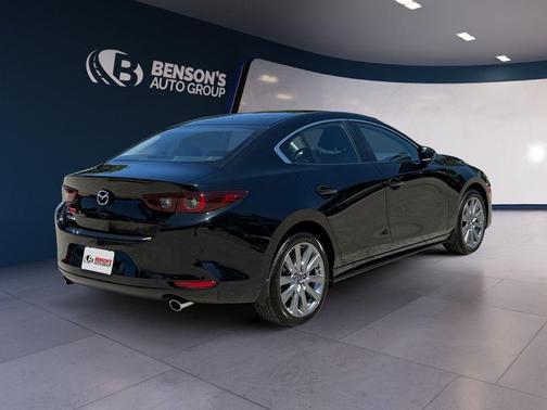 Jet Black Mica 2026 Mazda Mazda3 FWD w/Preferred Package