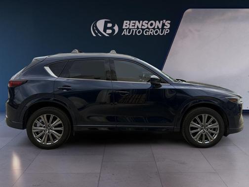 Deep Crystal Blue Mica 2025 Mazda CX-5 2.5 Turbo Signature