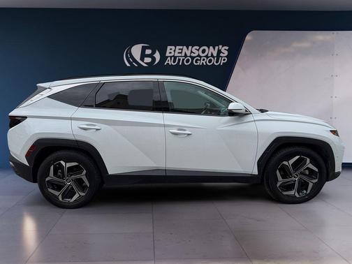 Quartz White 2022 Hyundai TUCSON Limited