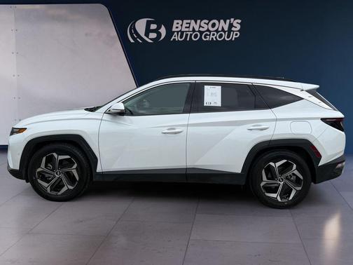 Quartz White 2022 Hyundai TUCSON Limited