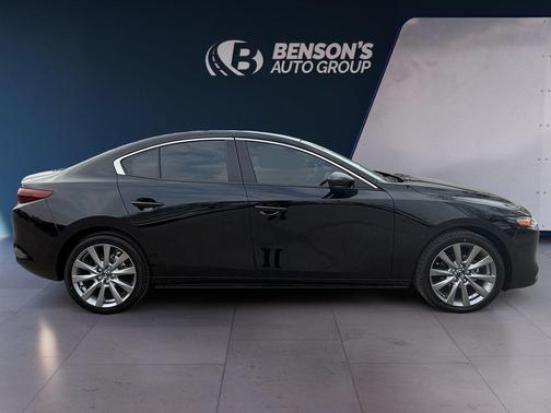 Jet Black Mica 2026 Mazda Mazda3 FWD w/Preferred Package