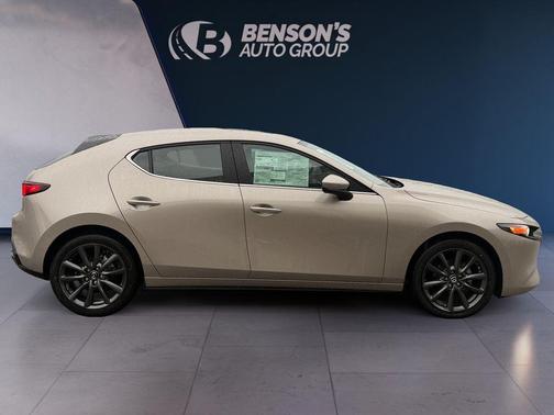 Platinum Quartz Metallic 2026 Mazda Mazda3 FWD w/Preferred Package