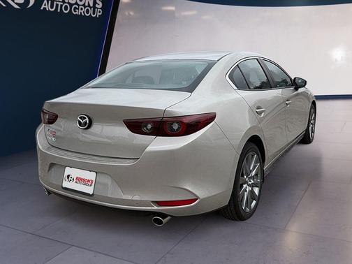 Platinum Quartz Metallic 2026 Mazda Mazda3 FWD w/Preferred Package