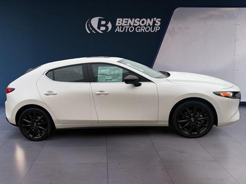 Snowflake White Pearl Mica 2026 Mazda Mazda3 AWD