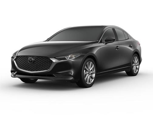 Machine Gray Metallic 2023 Mazda Mazda3 FWD w/Preferred Package
