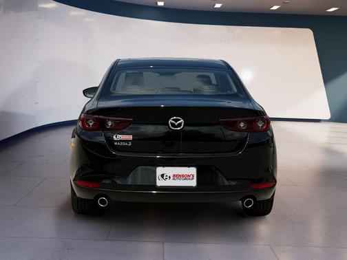 Jet Black Mica 2026 Mazda Mazda3 FWD w/Preferred Package