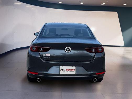 Machine Gray Metallic 2026 Mazda Mazda3 FWD w/Preferred Package