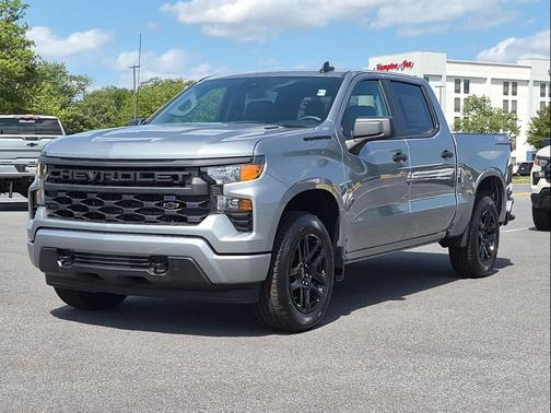 Sterling Gray Metallic 2026 Chevrolet Silverado 1500 Custom