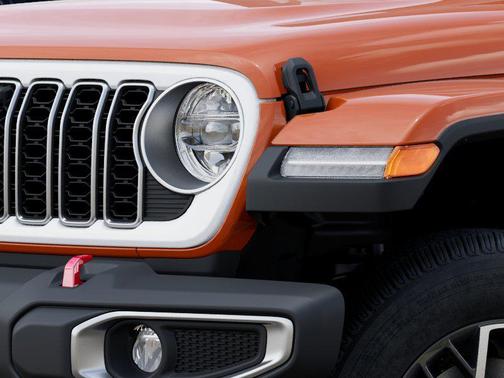 Orange 2026 Jeep Wrangler Sahara