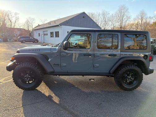 Gray 2024 Jeep Wrangler Willys
