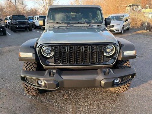 Gray 2024 Jeep Wrangler Willys