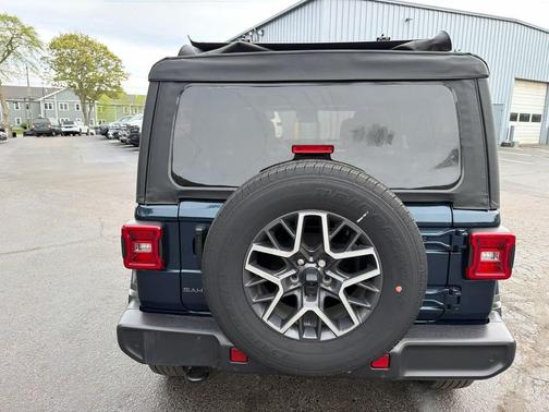 Blue 2025 Jeep Wrangler Sahara