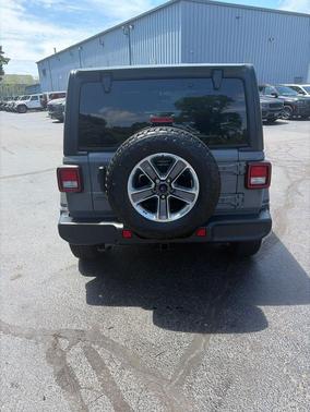 Gray 2020 Jeep Wrangler Unlimited Sahara