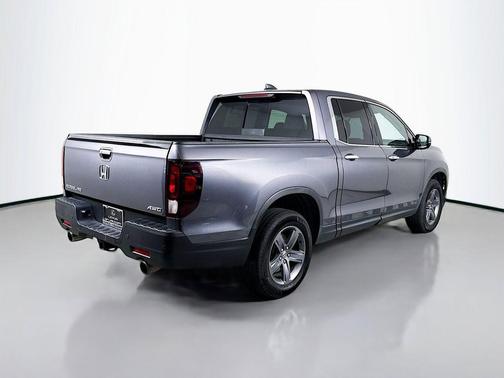 Modern Steel Metallic 2021 Honda Ridgeline RTL-E