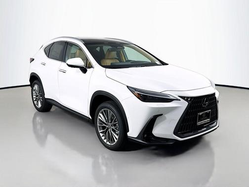 Ultra White 2026 Lexus NX 350h Luxury