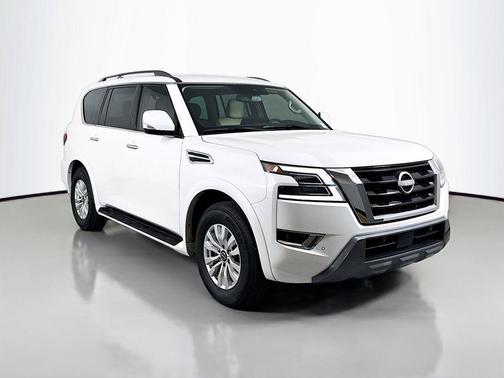 Aspen White 2023 Nissan Armada SV 2WD