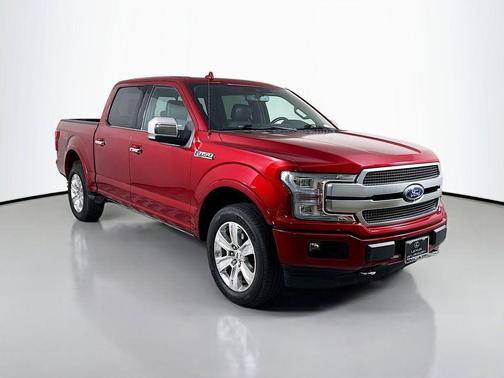 Ruby Red Metallic Tinted Clearcoat 2019 Ford F-150 Platinum