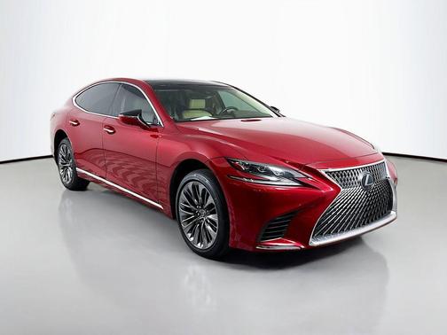 Matador Red Mica 2018 Lexus LS 500 F Sport