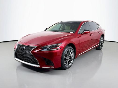 Matador Red Mica 2018 Lexus LS 500 F Sport