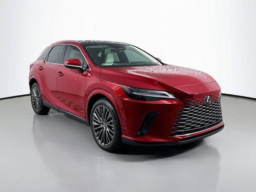 Matador Red Mica 2025 Lexus RX 350h Luxury