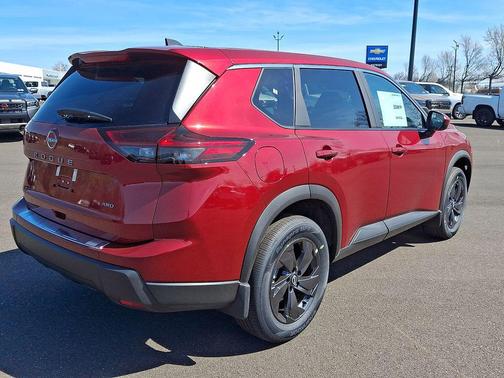 Scarlet Ember Tintcoat 2026 Nissan Rogue SV