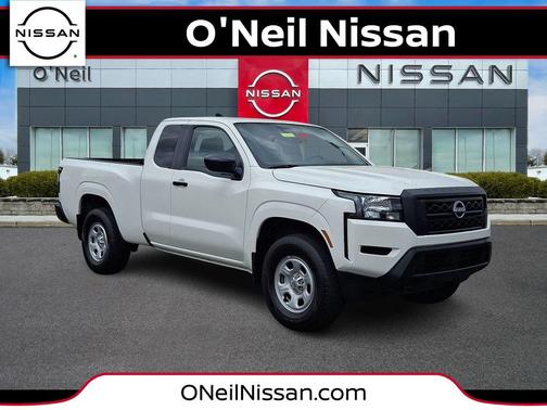 Glacier White 2024 Nissan Frontier S