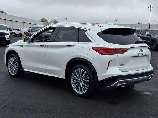 Radiant White 2023 INFINITI QX50 AUTOGRAPH AWD