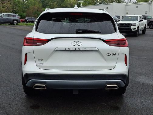 Radiant White 2023 INFINITI QX50 AUTOGRAPH AWD