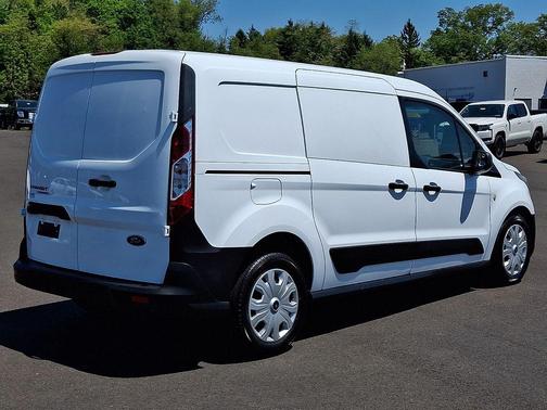 Frozen White 2019 Ford Transit Connect XL