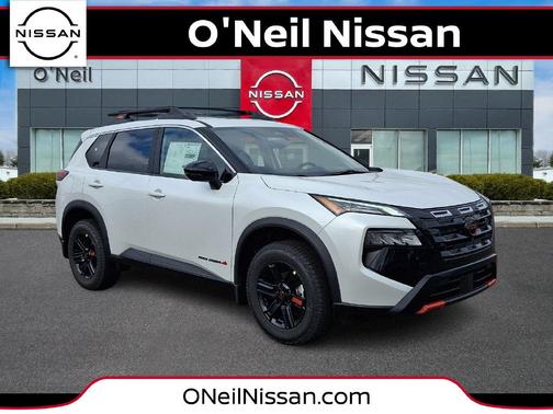 Everest White Pearl Tricoat 2026 Nissan Rogue Rock Creek