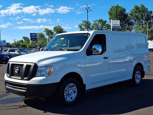 Glacier White 2021 Nissan NV Cargo NV2500 HD SV V8