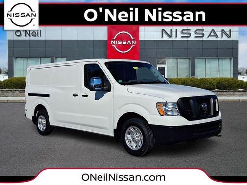 Glacier White 2021 Nissan NV Cargo NV2500 HD SV V8
