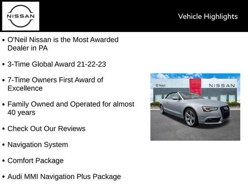 2014 Audi A5 2.0T Premium Plus