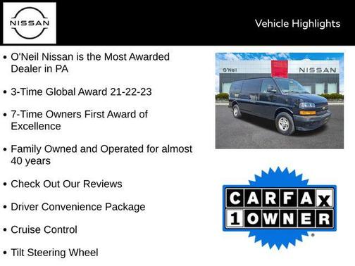 2019 Chevrolet Express 2500 Work Van
