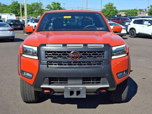 Afterburn Orange 2025 Nissan Frontier PRO-4X