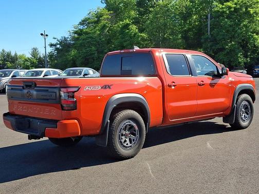 Afterburn Orange 2025 Nissan Frontier PRO-4X