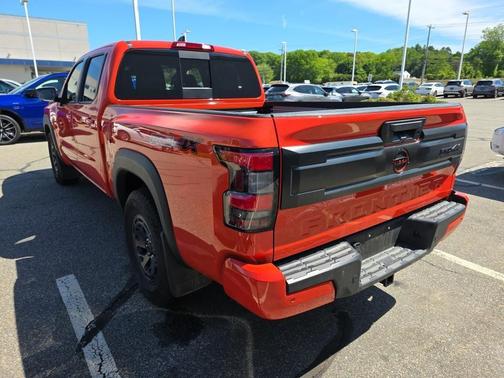 Afterburn Orange 2025 Nissan Frontier PRO-4X