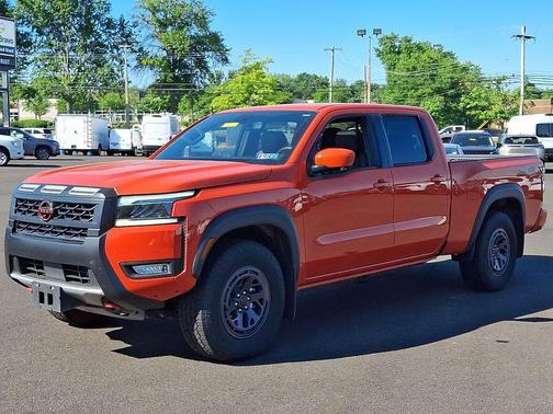 Afterburn Orange 2025 Nissan Frontier PRO-4X