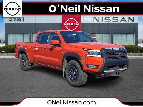 Afterburn Orange 2025 Nissan Frontier PRO-4X
