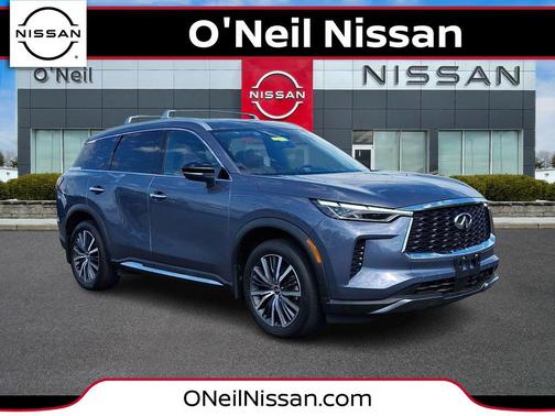 Moonbow Blue 2023 INFINITI QX60 SENSORY