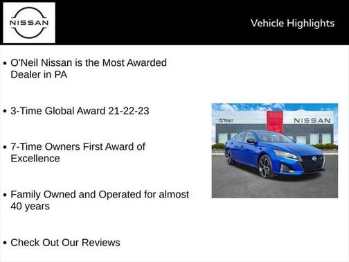 2025 Nissan Altima SR FWD