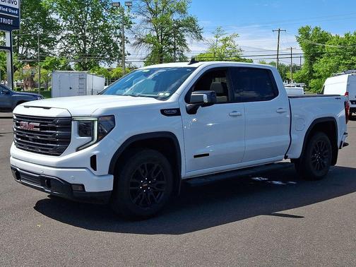 Summit White 2024 GMC Sierra 1500 Elevation