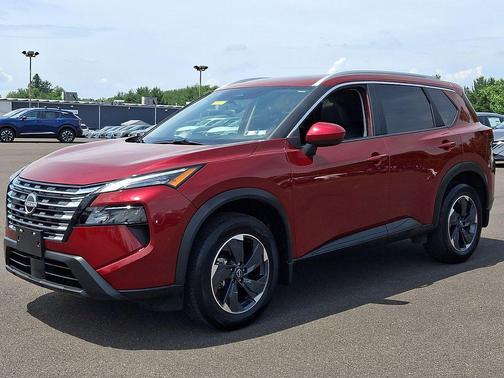 Scarlet Ember Tintcoat 2025 Nissan Rogue SV