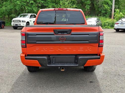 Afterburn Orange 2025 Nissan Frontier PRO-4X