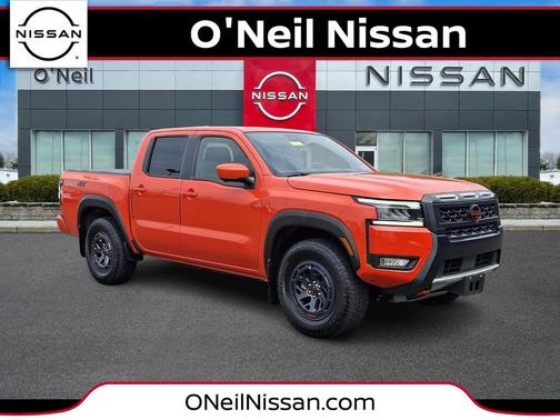 Afterburn Orange 2025 Nissan Frontier PRO-4X